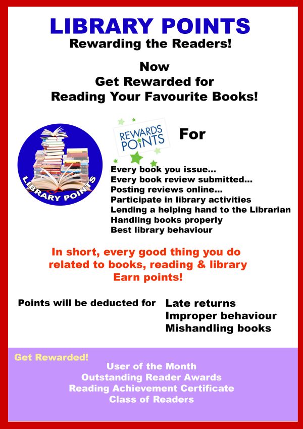 Library Points: Rewarding the Readers
